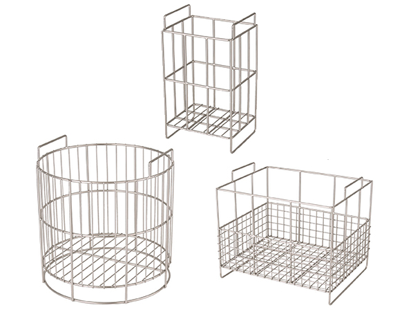ステンレス製カゴの特注製作例