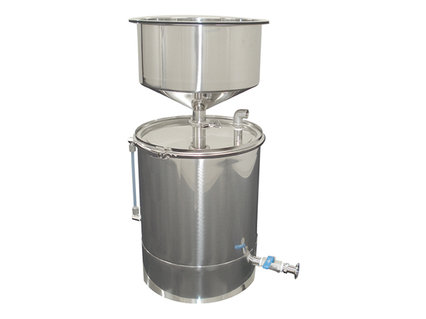 異物ろ過用ステンレス容器【採用事例】