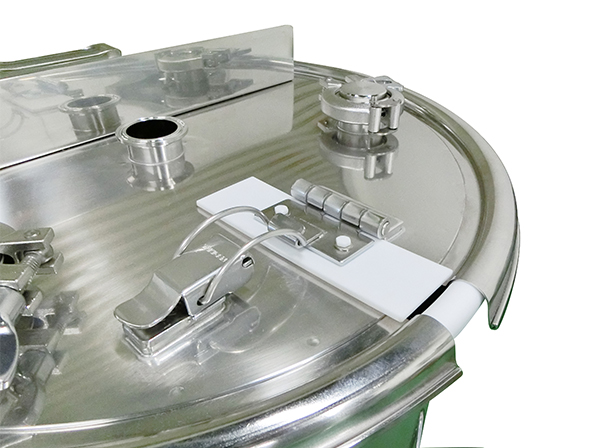インコネル製 撹拌タンク【採用事例】蓋