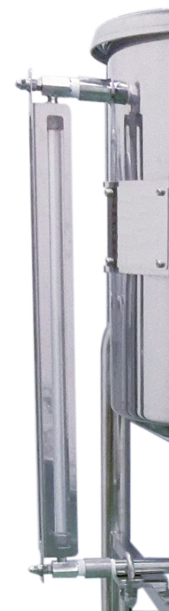 特注カバー付レベル計