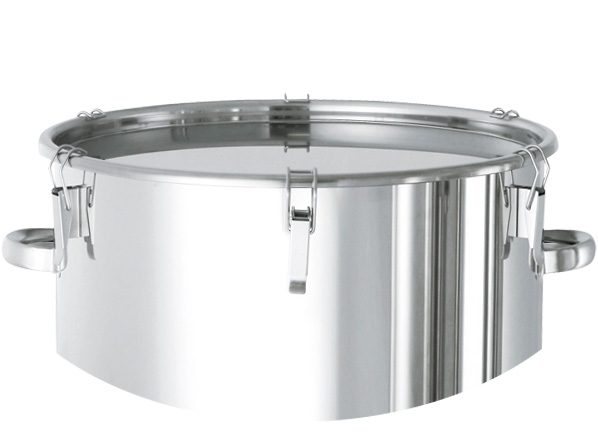 キャッチクリップ式大型密閉容器