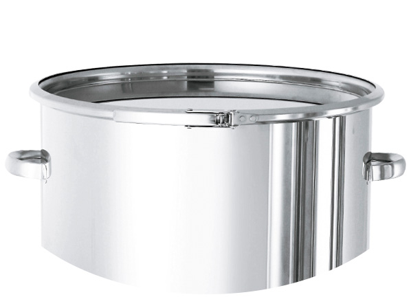 レバーバンド式大型密閉容器