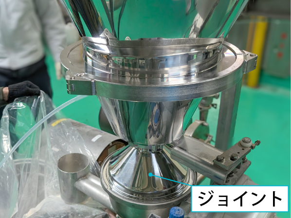 切り出し装置用ジョイント