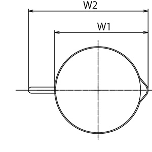 BK-SMA寸法参考図上面
