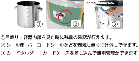 背面側を部品をつける