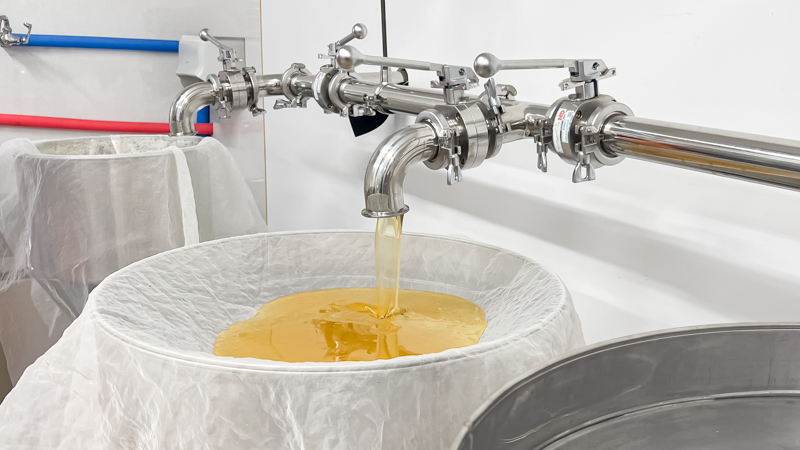 充填タンクへの送液