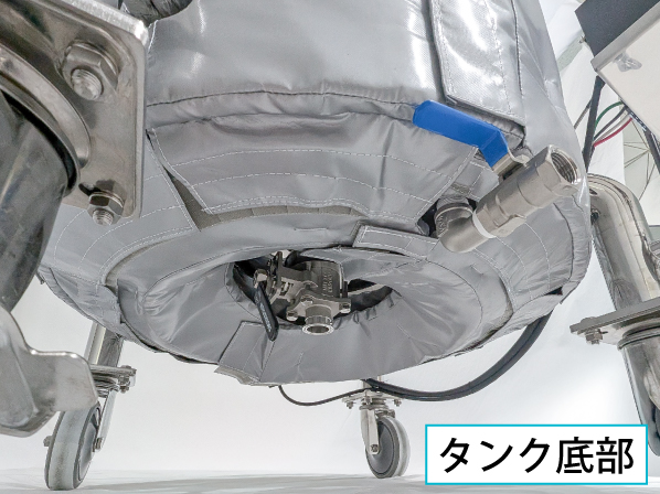 鏡底タンク構造