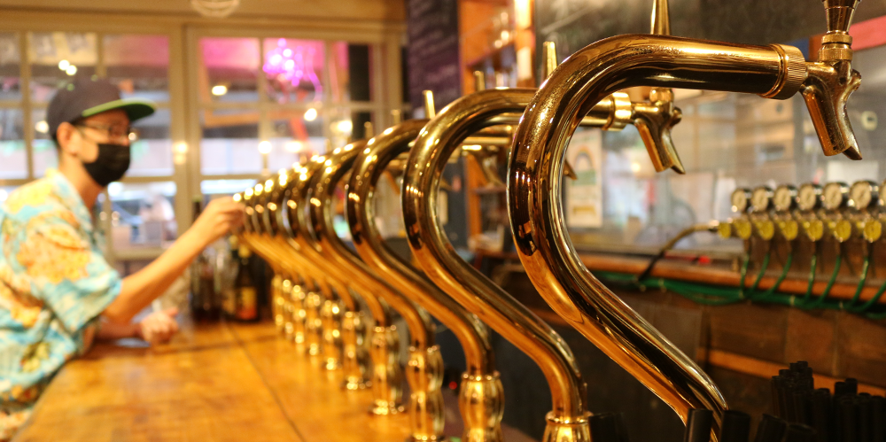 VECTOR BEER 新宿　店内の様子