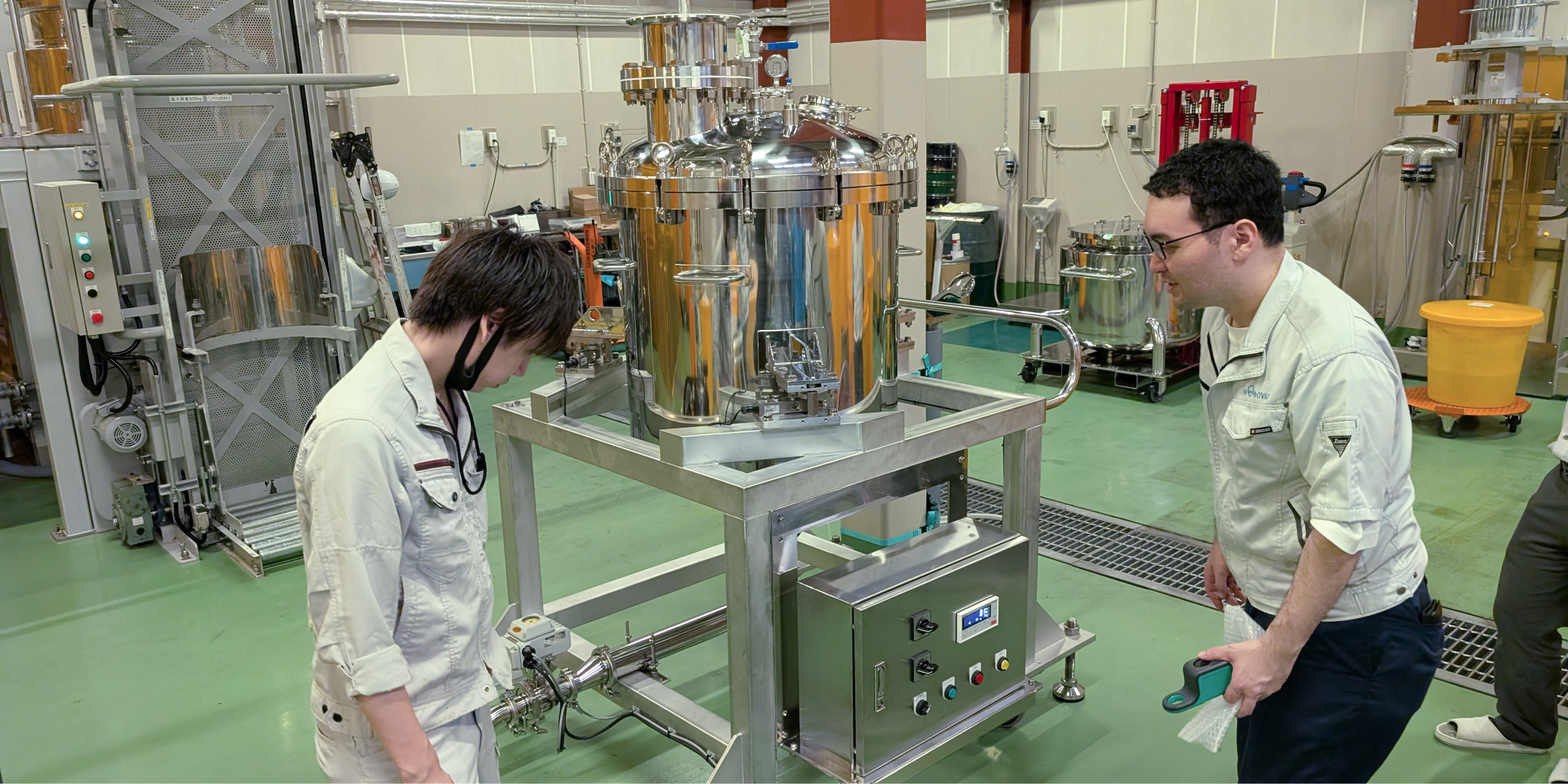 株式会社栗田化学研究所様ロードセルユニット導入事例