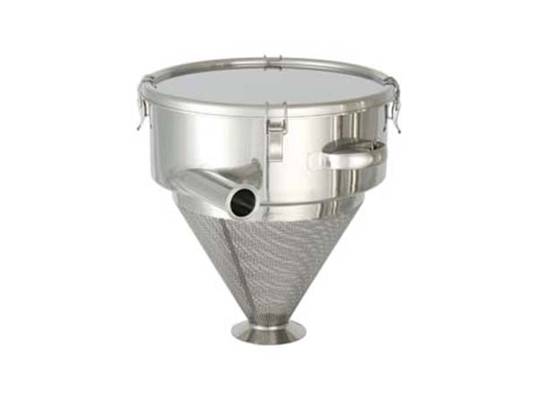 サイクロン式材料投入ホッパー【採用事例】