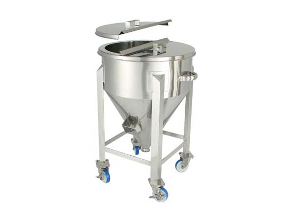 粉体投入・供給ホッパータンク【採用事例】