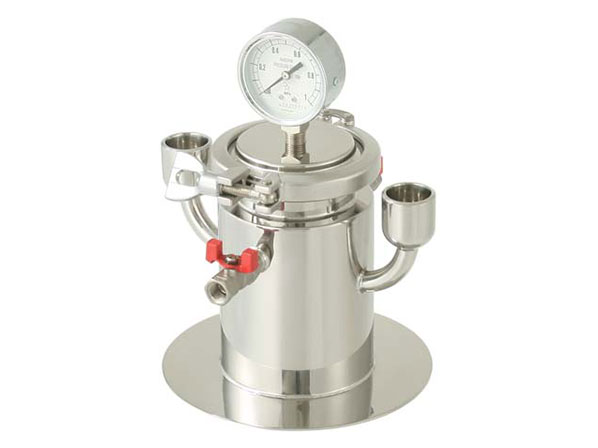 コールドトラップ　（小型ジャケット容器）【採用事例】