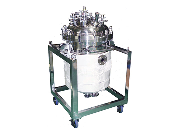 容器・架台分離式 撹拌加圧・温調ユニット【採用事例】