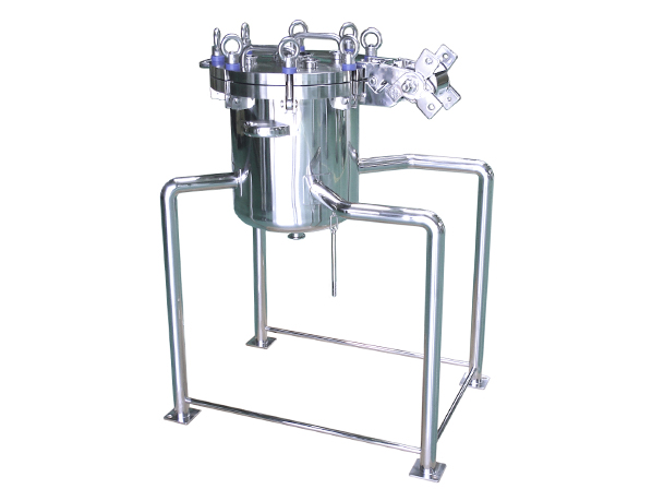 蓋開閉サポート付き35L圧送容器【採用事例】