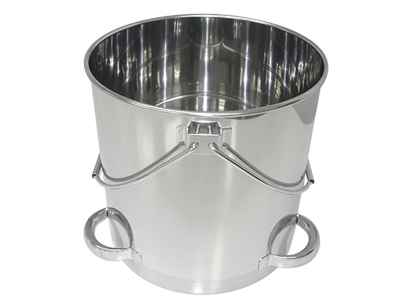 原料投入を両側からおこなえるステンレス容器【採用事例】