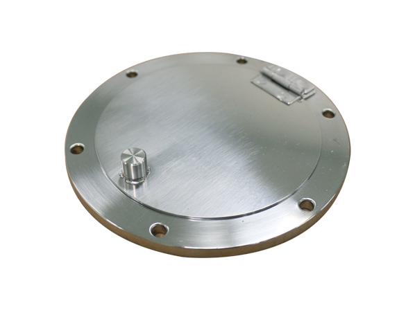 一体型のぞき窓安全カバー（ガラス破損防止）【採用事例】