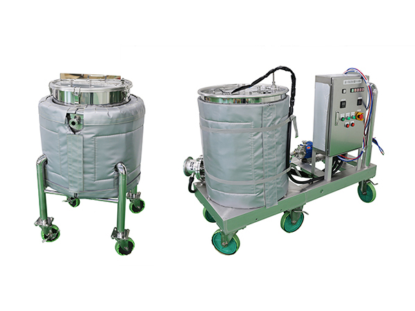 温調ユニットセパレート型ジャケット付撹拌容器【採用事例】