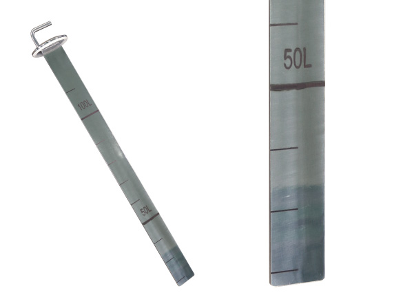 内容量がわかる 目盛付きヘルールバッフル（邪魔板）【採用事例】