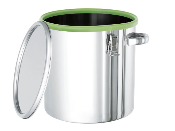 緑色カラーパッキン付密閉容器【CTH-DGR】