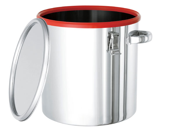 赤色カラーパッキン付密閉容器【CTH-DRE】