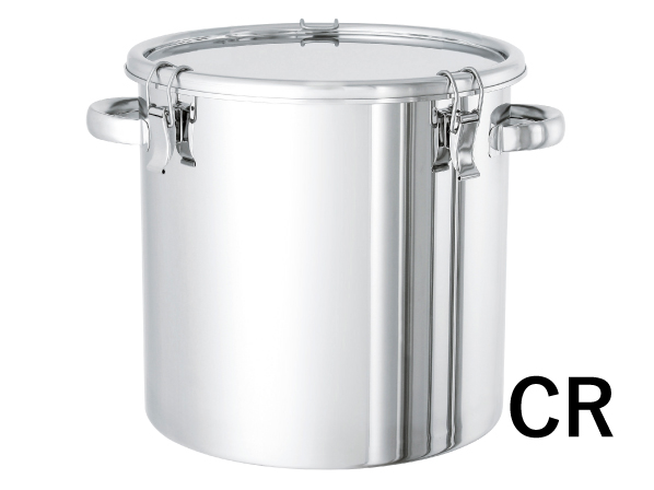 CRパッキン付ステンレス密閉容器（クリップ式）【CTH/PCA】