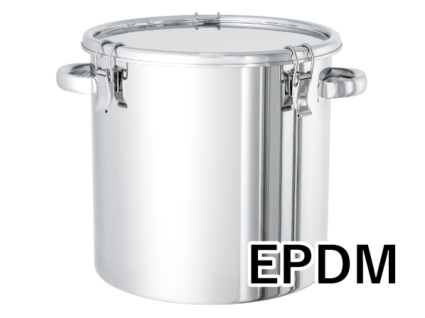 EPDMパッキン付ステンレス密閉容器（クリップ式）【CTH/PEA】