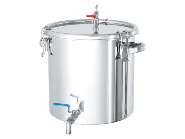 ボールバルブ付密閉容器 空気抜付【CTHV-AIV】