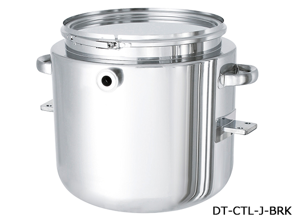 鏡板型ジャケット密閉容器 バンド式 ブラケット付【DT-CTL-J-BRK】