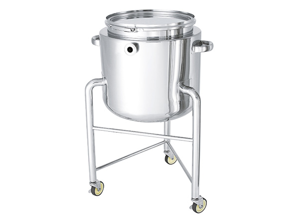 鏡板型ジャケット密閉容器 脚付 バンド式【DT-CTL-J-L】