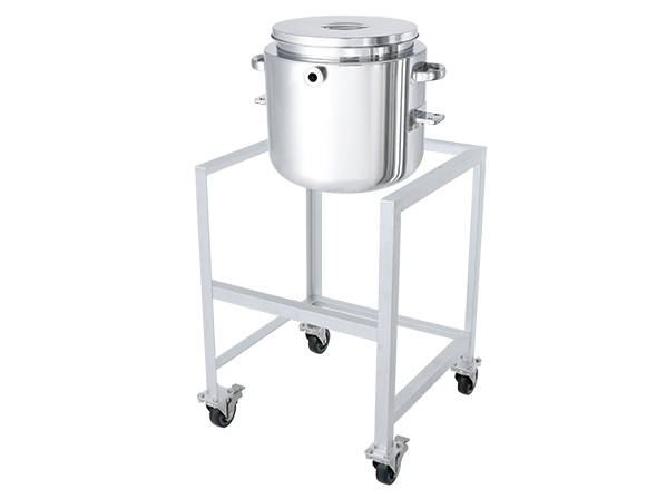 鏡板型ジャケット汎用容器 架台付【DT-ST-J-ASC】