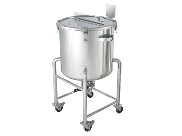 カクハン機座付鏡板型容器（タンク底ボールバルブ）【DTHB】