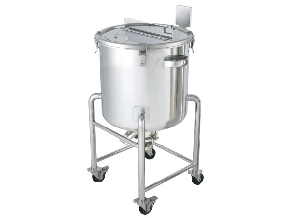 カクハン機座付鏡板型容器（タンク底バルブ）【DTM】