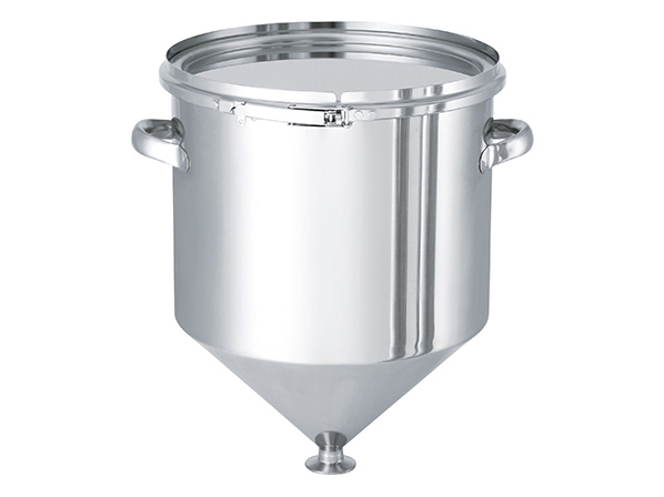 ホッパー型密閉容器　バンド式【HT-CTL】