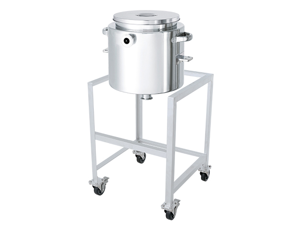 ホッパー型ジャケット汎用容器 架台付【HT-ST-J-ASC】