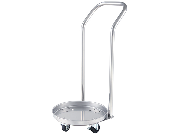 取っ手付容器運搬用台車（SSゴム車）【KM-T】