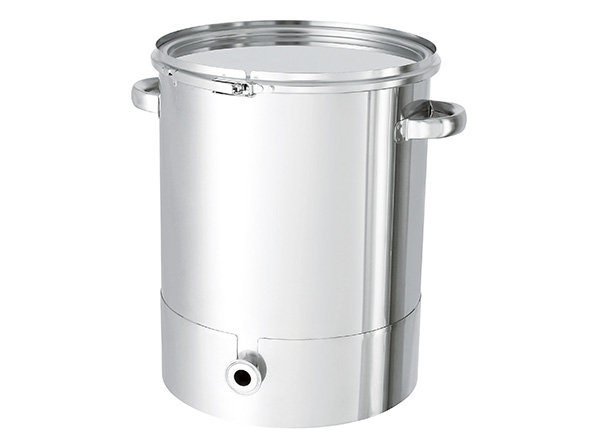 片テーパー型密閉容器　バンド式【KTT-CTL】