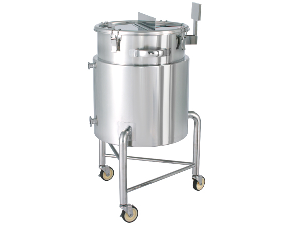 カクハン機座付片テーパー型ジャケット容器 脚付【KTTK-J-L】