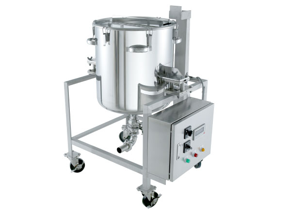 鏡板型計量ユニット-撹拌機座付【LU-DT-ASC-K】