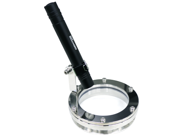 のぞき窓（一体型）ライト・アーム付【NMB-LA】