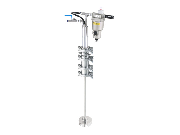 ステンレスエアーモーター撹拌機（ベルヌーイ流撹拌体BEAG  E型）【NTMA-S】