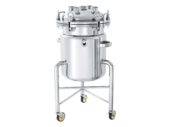 ジャケット型フランジオープン加圧容器　脚付【PCN-O-J-L】