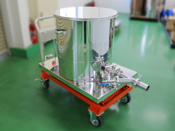 リフター付きレシーバータンク【採用事例】