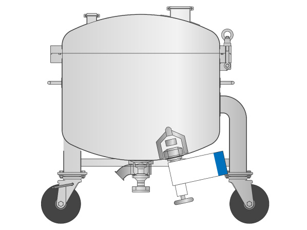 医薬品向け下部撹拌ユニット【PBU】