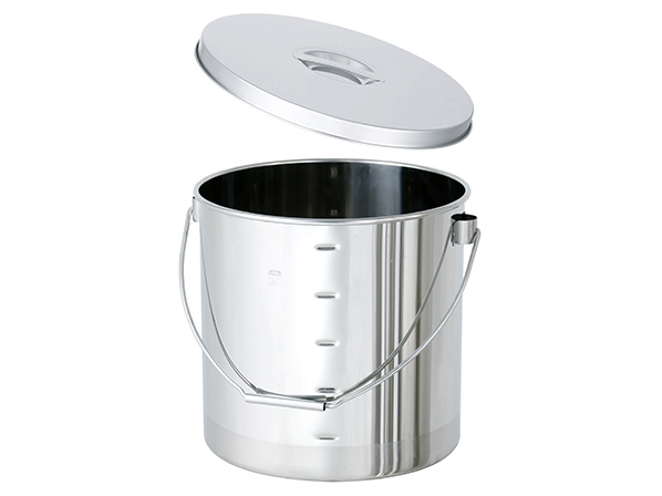 【新製品】計量や投入に！目盛付ステンレス容器