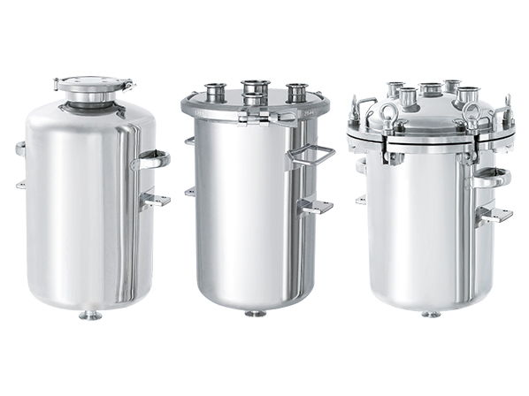 【新製品】ブラケット付きの加圧容器