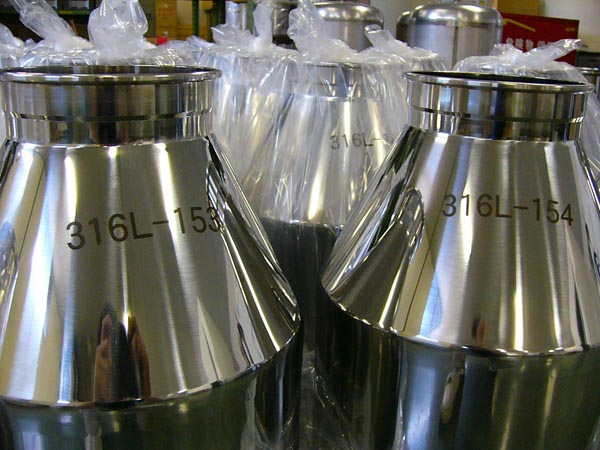 電食マーキングによるステンレス缶の識別管理