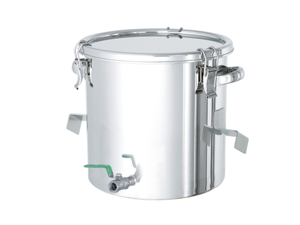 【特注事例】内容物が排出しやすいバルブ付き容器