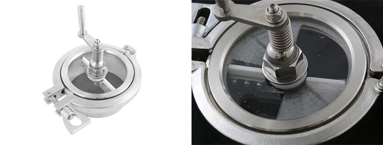 【新製品！】ワイパー付のぞき窓