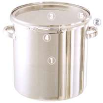 密閉容器（バンド式）CTL容器のサイズを増やしました。