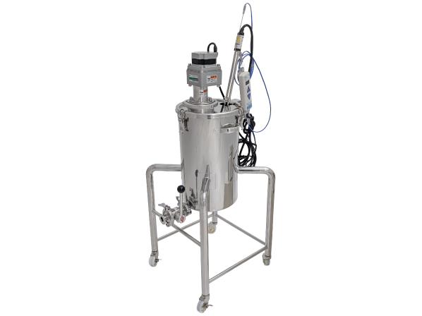 【採用事例】投げ込みヒーター式撹拌温調ユニット